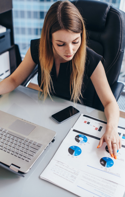 Financial and Investment Analystsat work