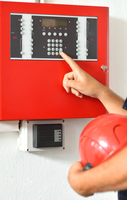 Fire-Prevention and Protection Engineersat work