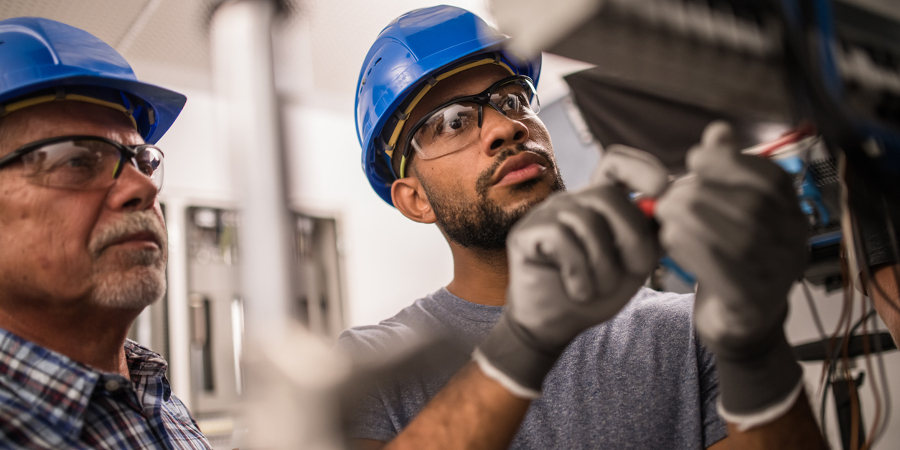 Electrical and Electronic Engineering Techniciansat work