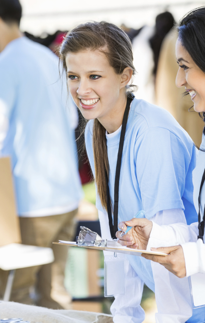 Social and Human Service Assistantsat work