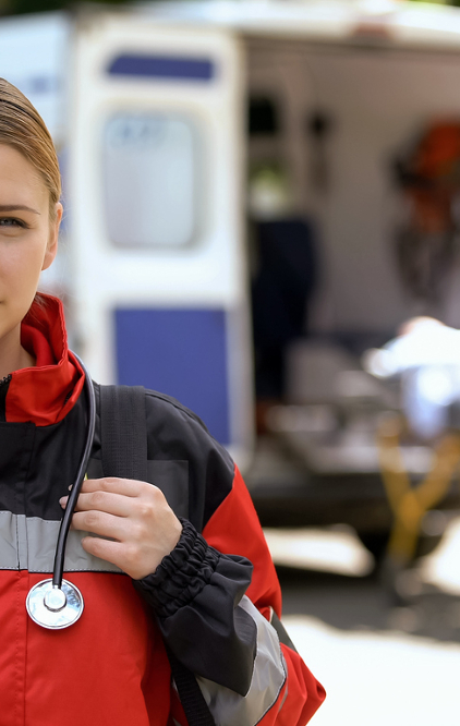 Paramedicsat work