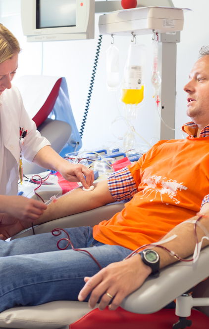 Phlebotomistsat work