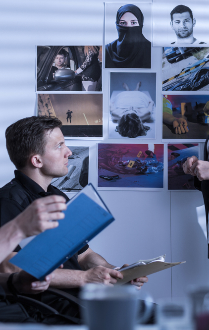 Detectives and Criminal Investigatorsat work