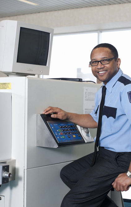 Customs and Border Protection Officersat work