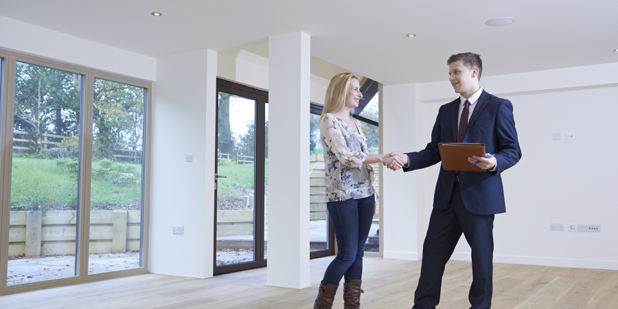 Real Estate Sales Agentsat work