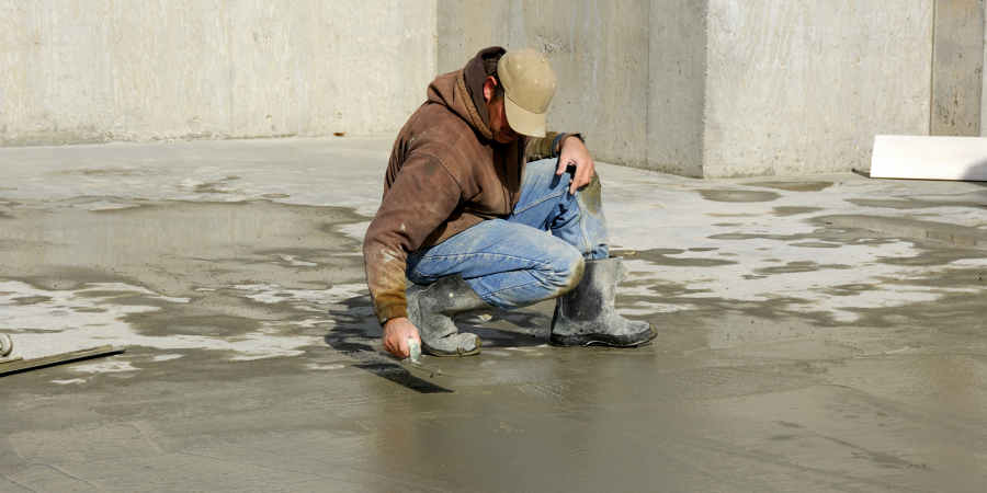 Cement Masons and Concrete Finishersat work