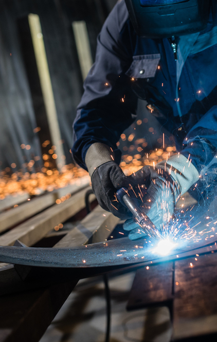 Sheet Metal Workersat work