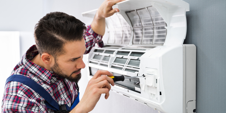 HVAC Mechanics and Installersat work