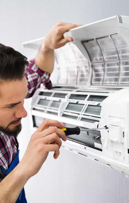HVAC Mechanics and Installersat work