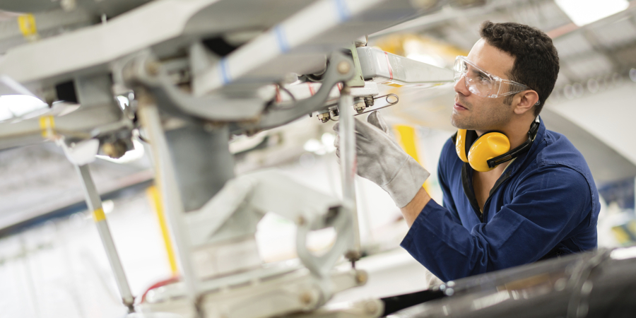 Industrial Machinery Mechanicsat work