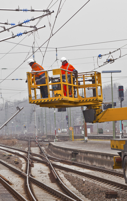 Signal and Track Switch Repairersat work