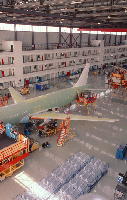 Aircraft Structure, Surfaces, Rigging, and Systems Assemblersat work