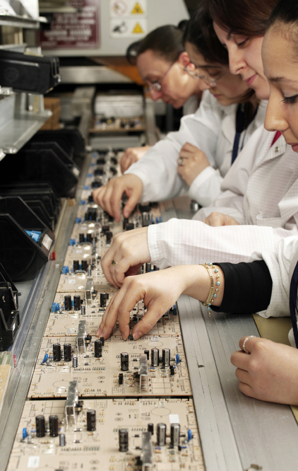 Electromechanical Equipment Assemblersat work
