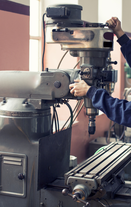 Lathe and Turning Machine Operatorsat work