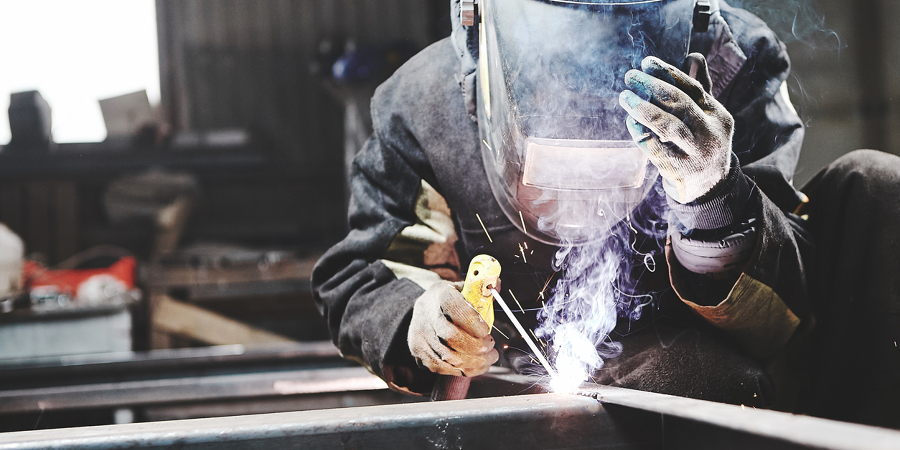 Weldersat work