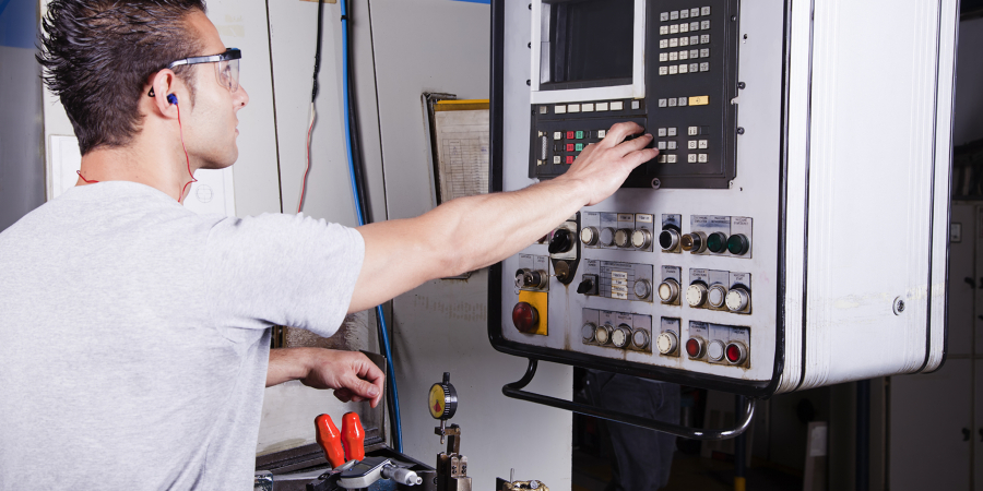 CNC Operatorsat work